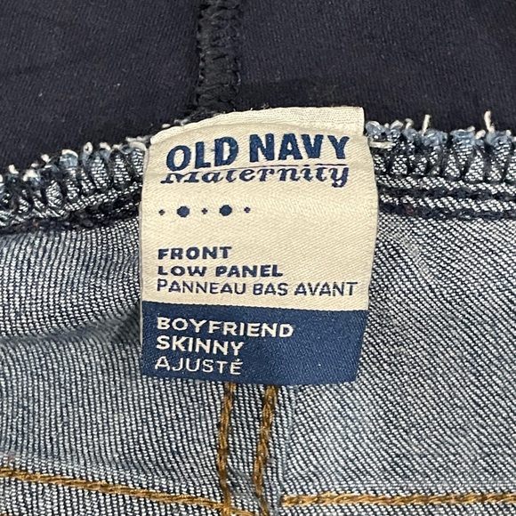 Motherhood / Old Navy Maternity Denim Jeans Pregnancy Bundle Size L/16 - Picture 8 of 12